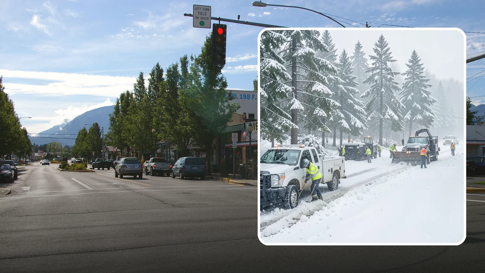 Post-Storm Cleanup in North Bend, King County, WA - Thorough follow-up clearing that removes leftover snow, ice, and slush after the main event passes.