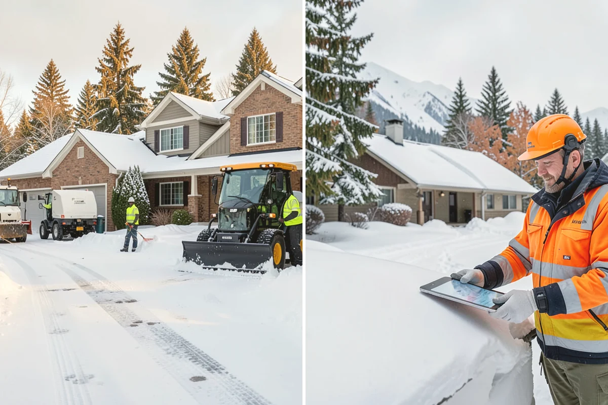 Post-Storm Cleanup in North Bend, King County, WA - We return once the storm's accumulation has stopped
