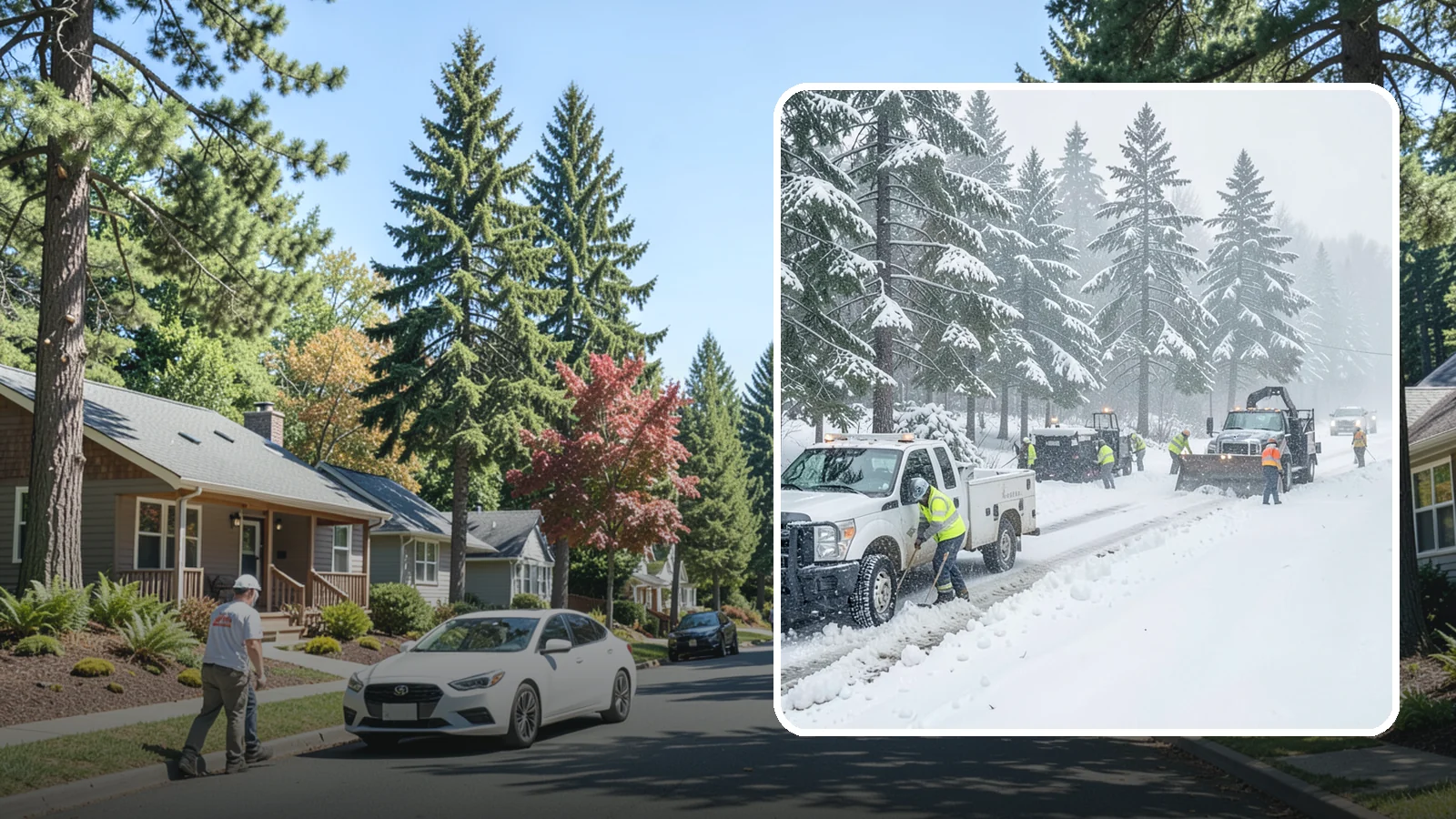 Post-Storm Cleanup in Orting, Pierce County, WA - Thorough follow-up clearing that removes leftover snow, ice, and slush after the main event passes.