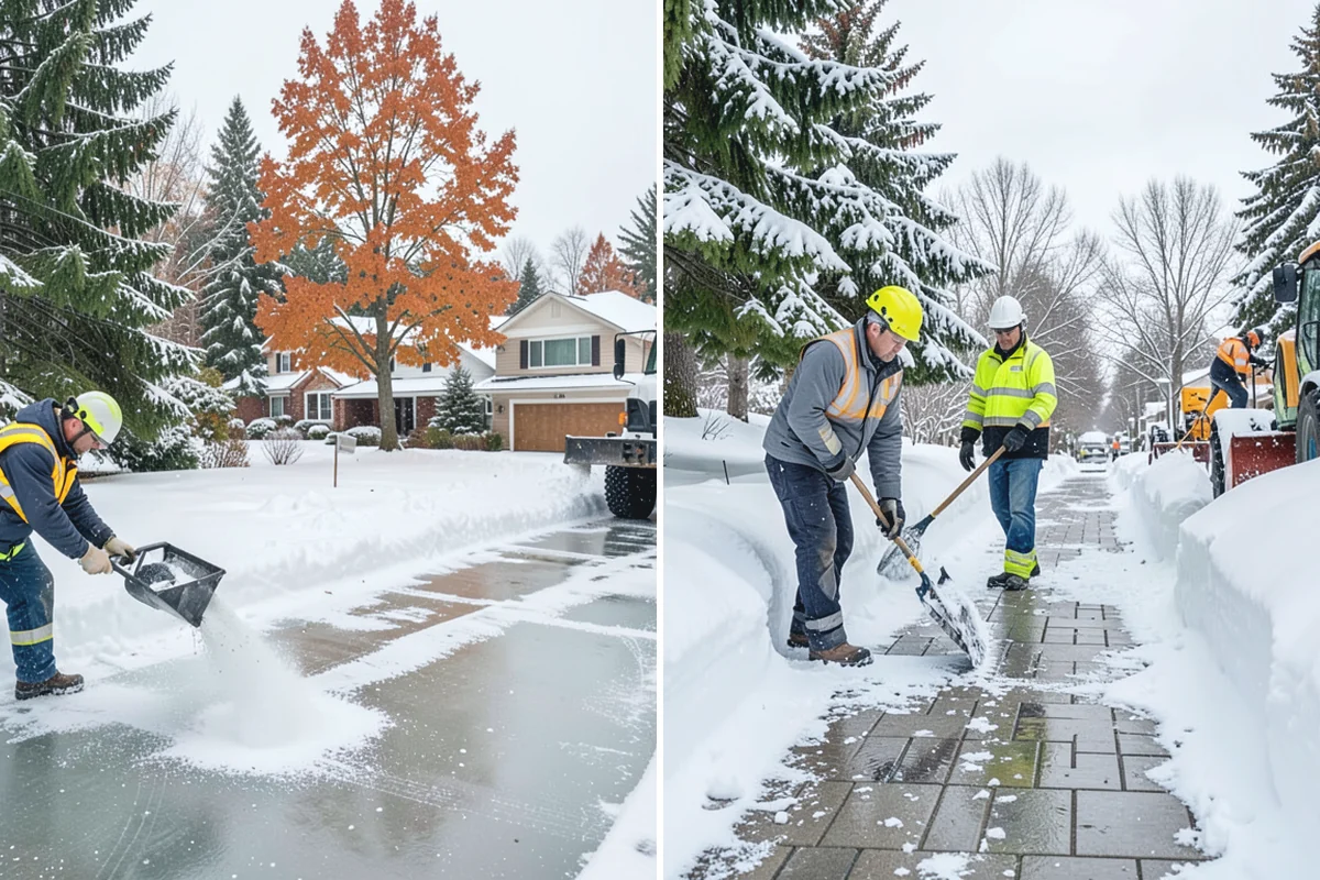Post-Storm Cleanup in Renton, King County, WA - We return once the storm's accumulation has stopped