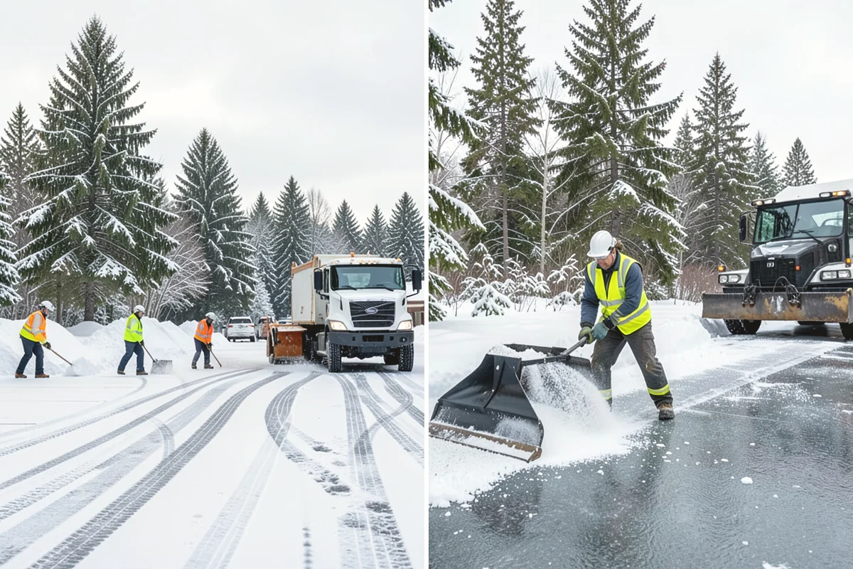 Post-Storm Cleanup in Ruston, Pierce County, WA - We return once the storm's accumulation has stopped