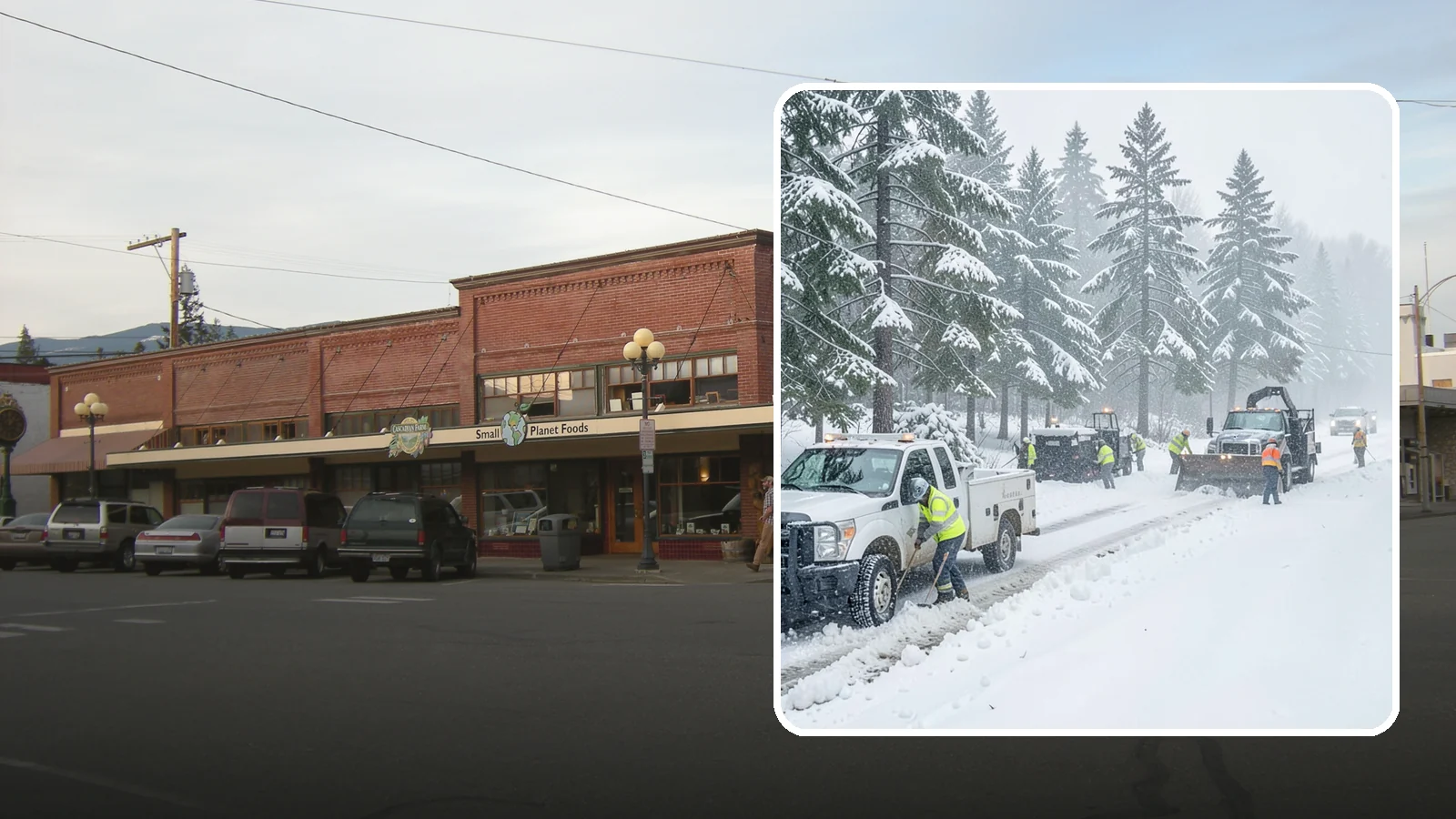 Post-Storm Cleanup in Sedro-Woolley, Skagit County, WA - Thorough follow-up clearing that removes leftover snow, ice, and slush after the main event passes.