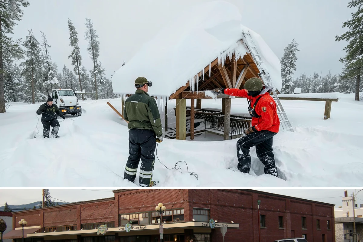 Post-Storm Cleanup in Sedro-Woolley, Skagit County, WA - Cleanup visits follow storms throughout winter, with the greatest need during January and February freeze-thaw cycles.