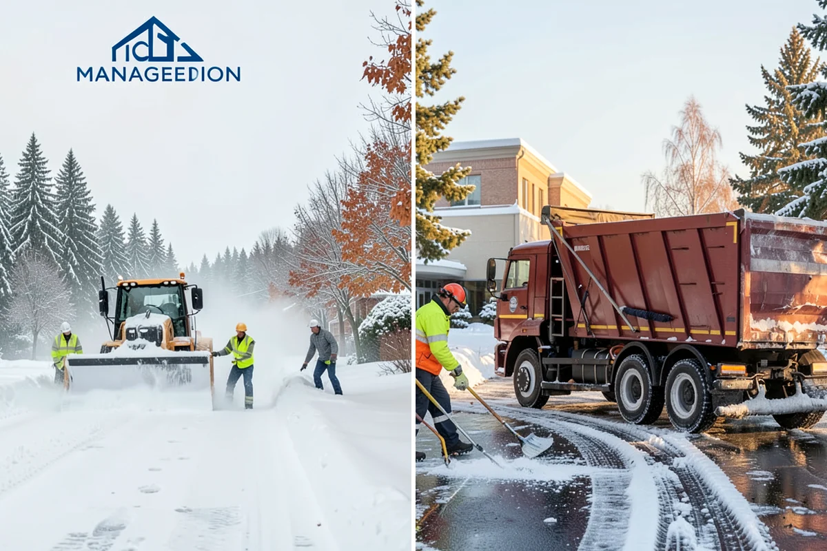 Post-Storm Cleanup in Shoreline, King County, WA - We return once the storm's accumulation has stopped