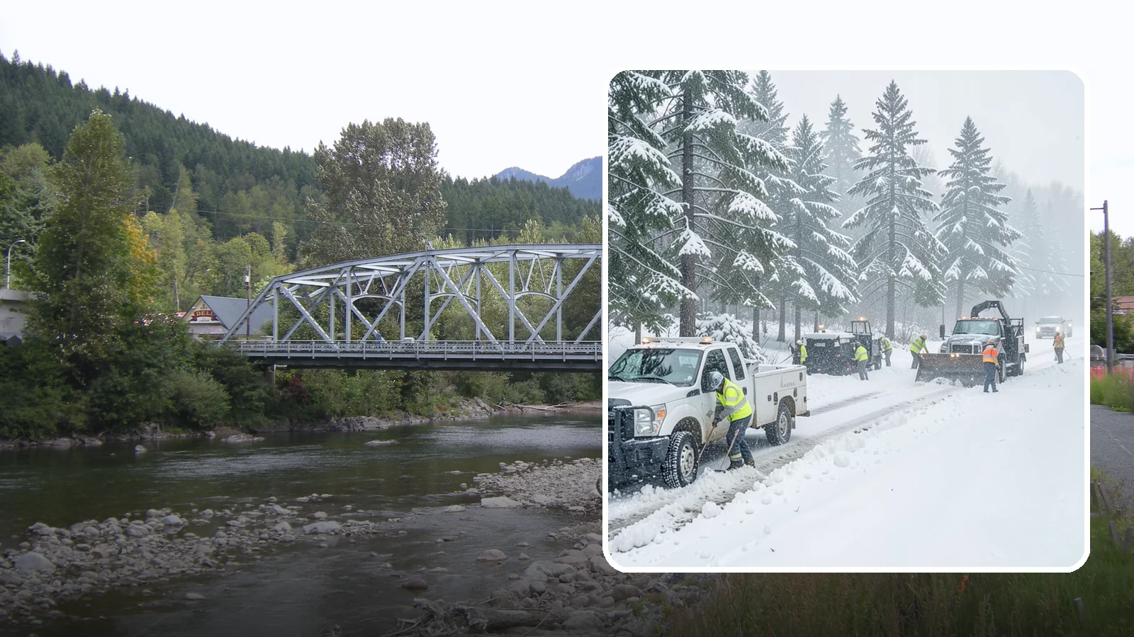 Post-Storm Cleanup in Skykomish, King County, WA - Thorough follow-up clearing that removes leftover snow, ice, and slush after the main event passes.