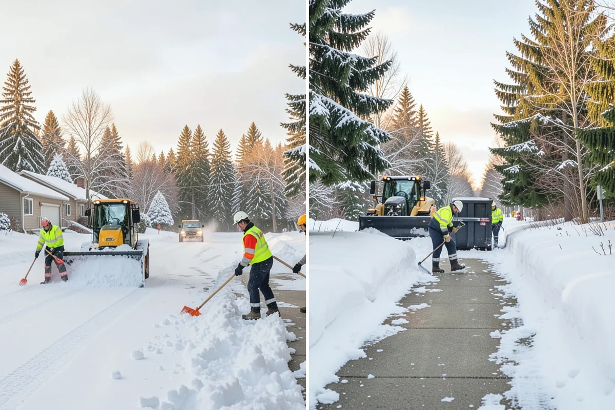 Post-Storm Cleanup in Skykomish, King County, WA - We return once the storm's accumulation has stopped