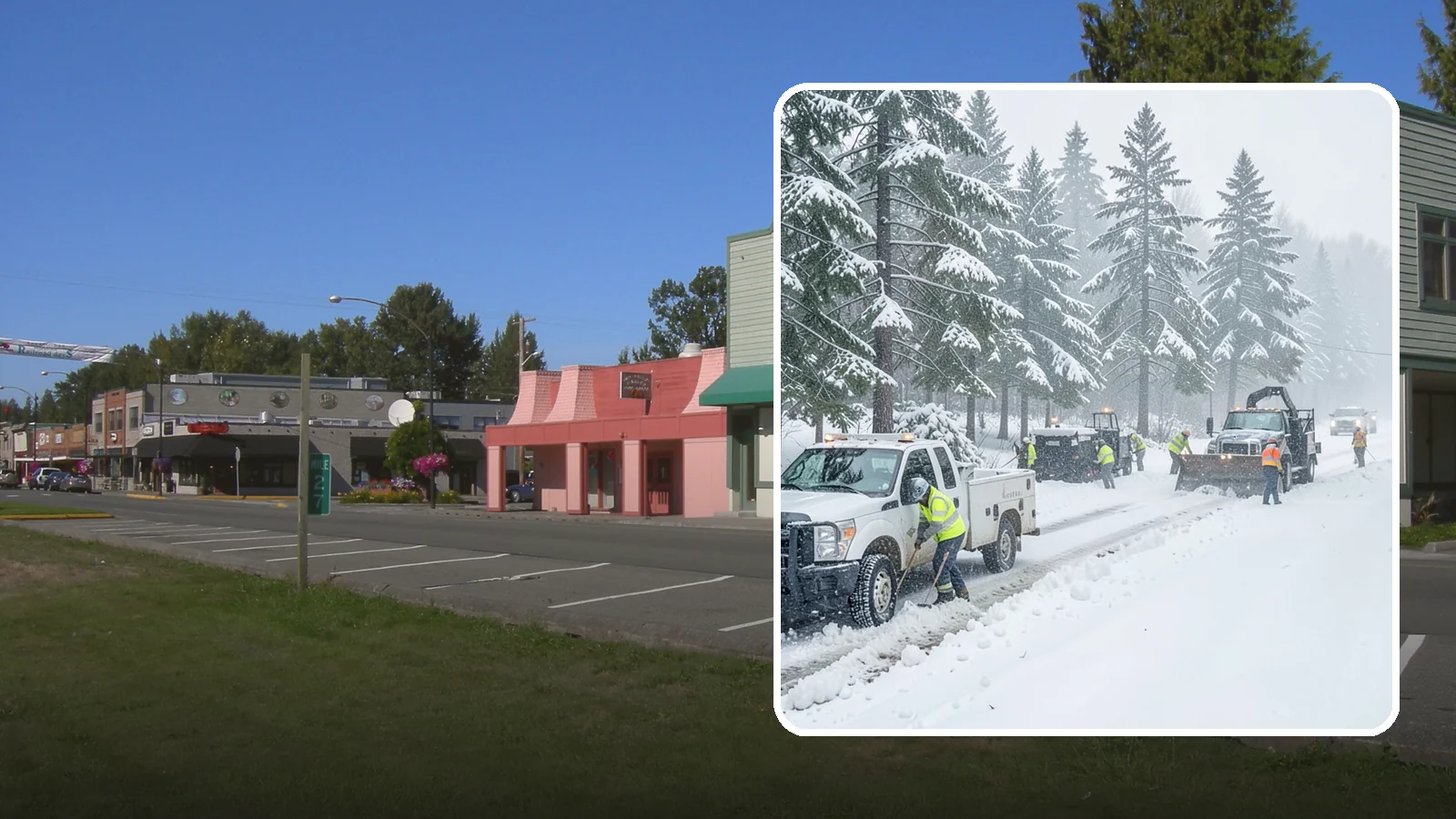 Post-Storm Cleanup in Snoqualmie, King County, WA - Thorough follow-up clearing that removes leftover snow, ice, and slush after the main event passes.