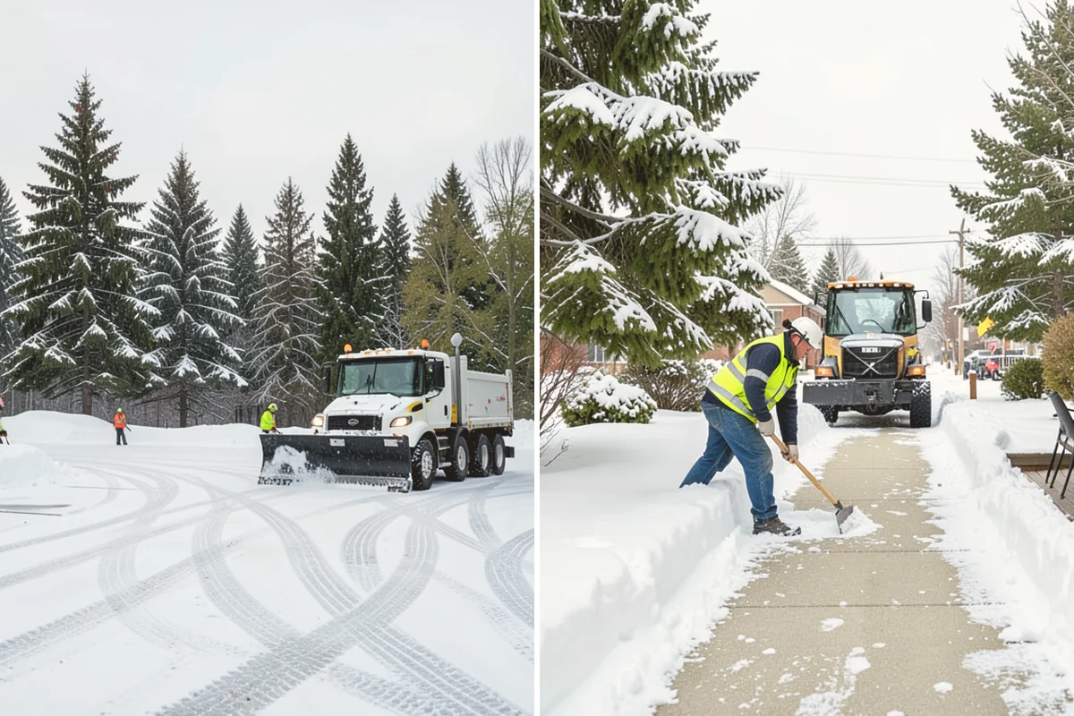 Post-Storm Cleanup in Stanwood, Snohomish County, WA - We return once the storm's accumulation has stopped