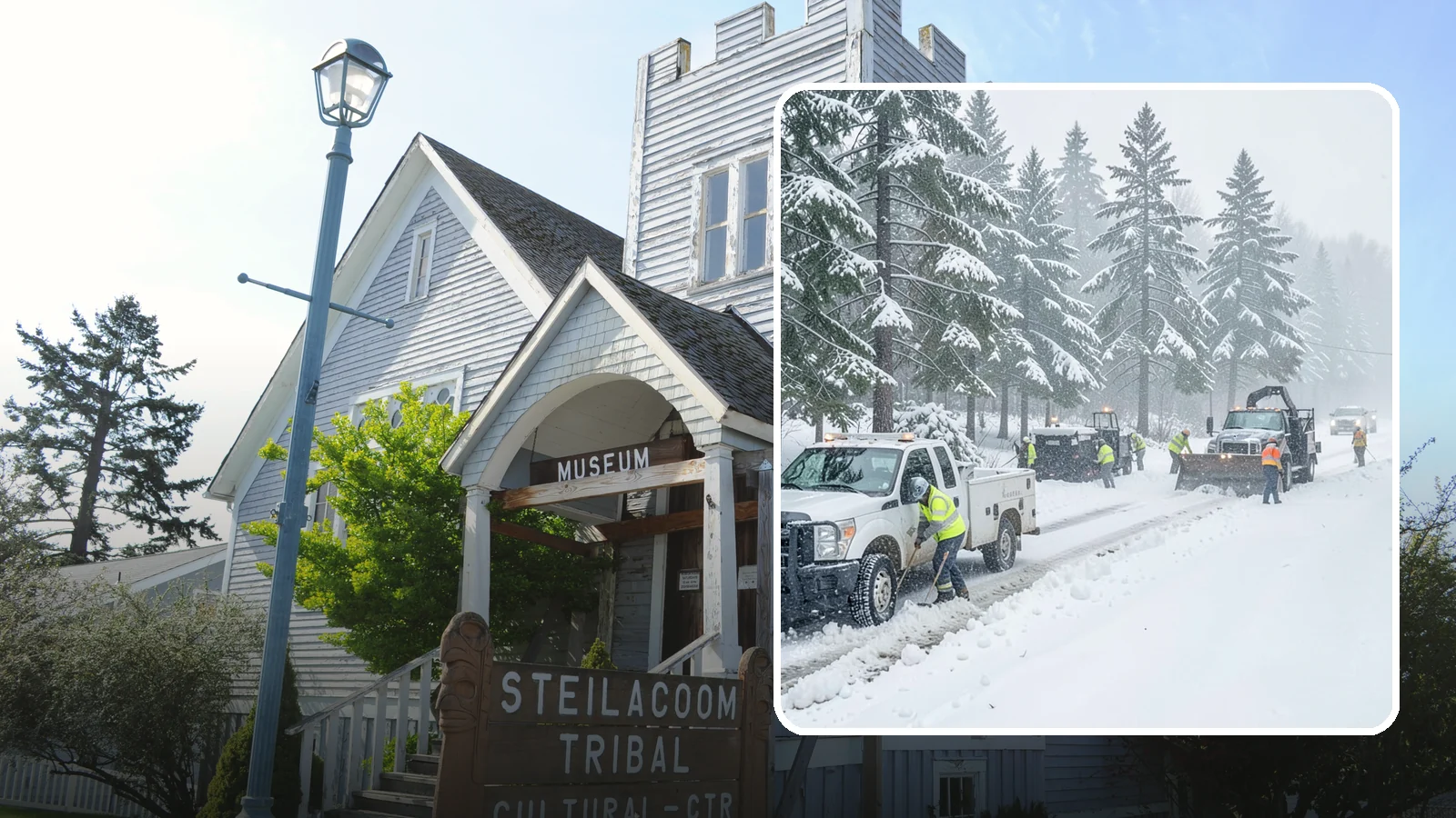 Post-Storm Cleanup in Steilacoom, Pierce County, WA - Thorough follow-up clearing that removes leftover snow, ice, and slush after the main event passes.