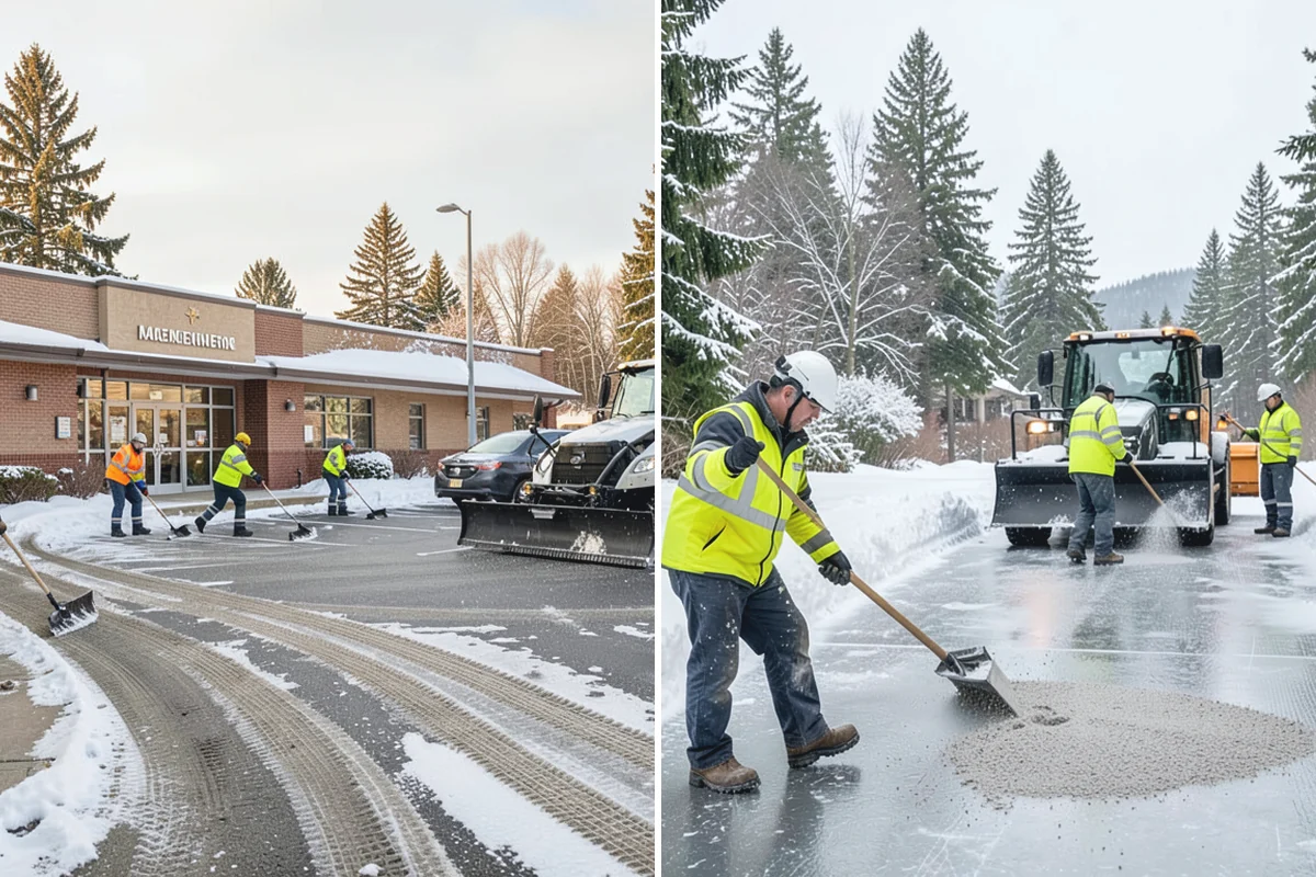 Post-Storm Cleanup in Sumner, Pierce County, WA - We return once the storm's accumulation has stopped