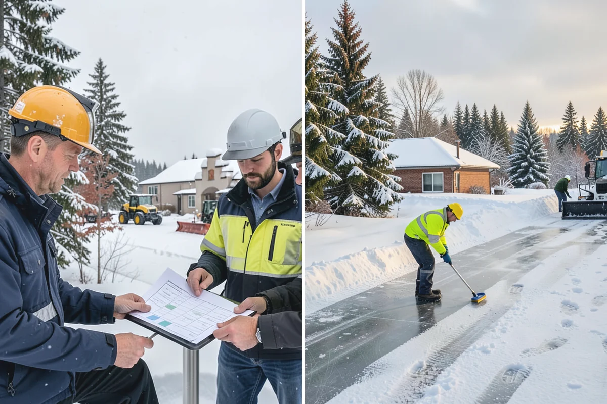 Post-Storm Cleanup in Wilkeson, Pierce County, WA - We return once the storm's accumulation has stopped