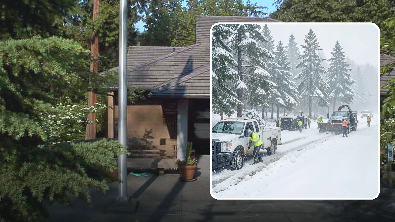 Post-Storm Cleanup in Yarrow Point, King County, WA - Thorough follow-up clearing that removes leftover snow, ice, and slush after the main event passes.