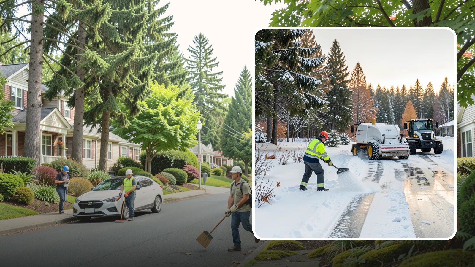 Potassium Chloride Application in Beaux Arts Village, King County, WA - Potassium chloride application offers a chloride deicer choice for properties avoiding sodium near sensitive plantings and turf.
