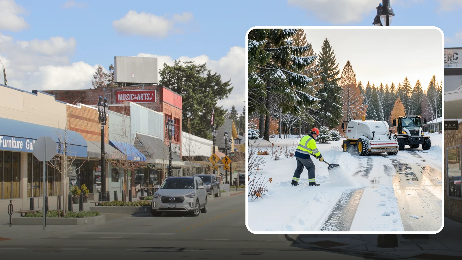 Potassium Chloride Application in Bothell, King County, WA - Potassium chloride application offers a chloride deicer choice for properties avoiding sodium near sensitive plantings and turf.