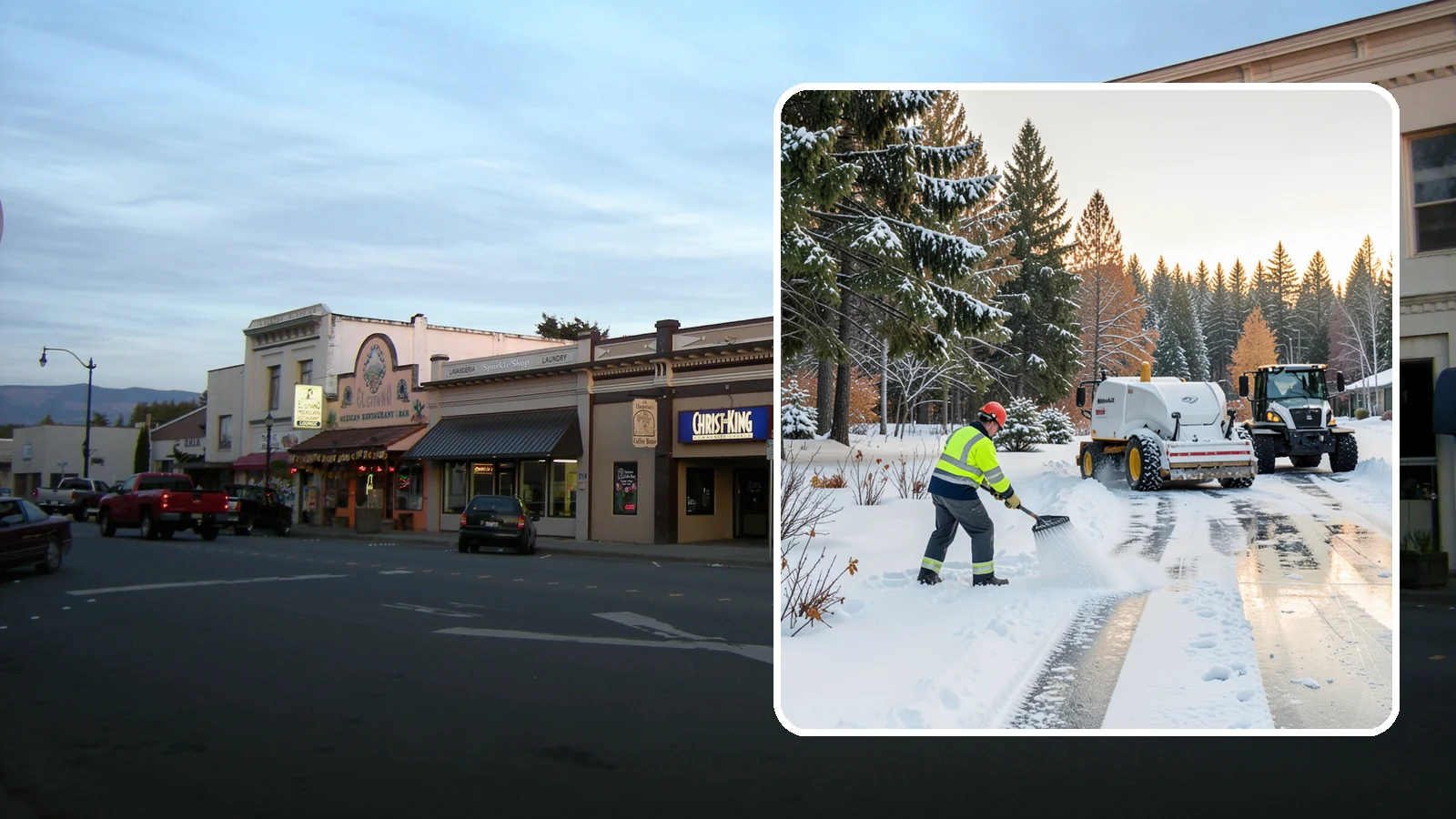 Potassium Chloride Application in Burlington, Skagit County, WA - Potassium chloride application offers a chloride deicer choice for properties avoiding sodium near sensitive plantings and turf.