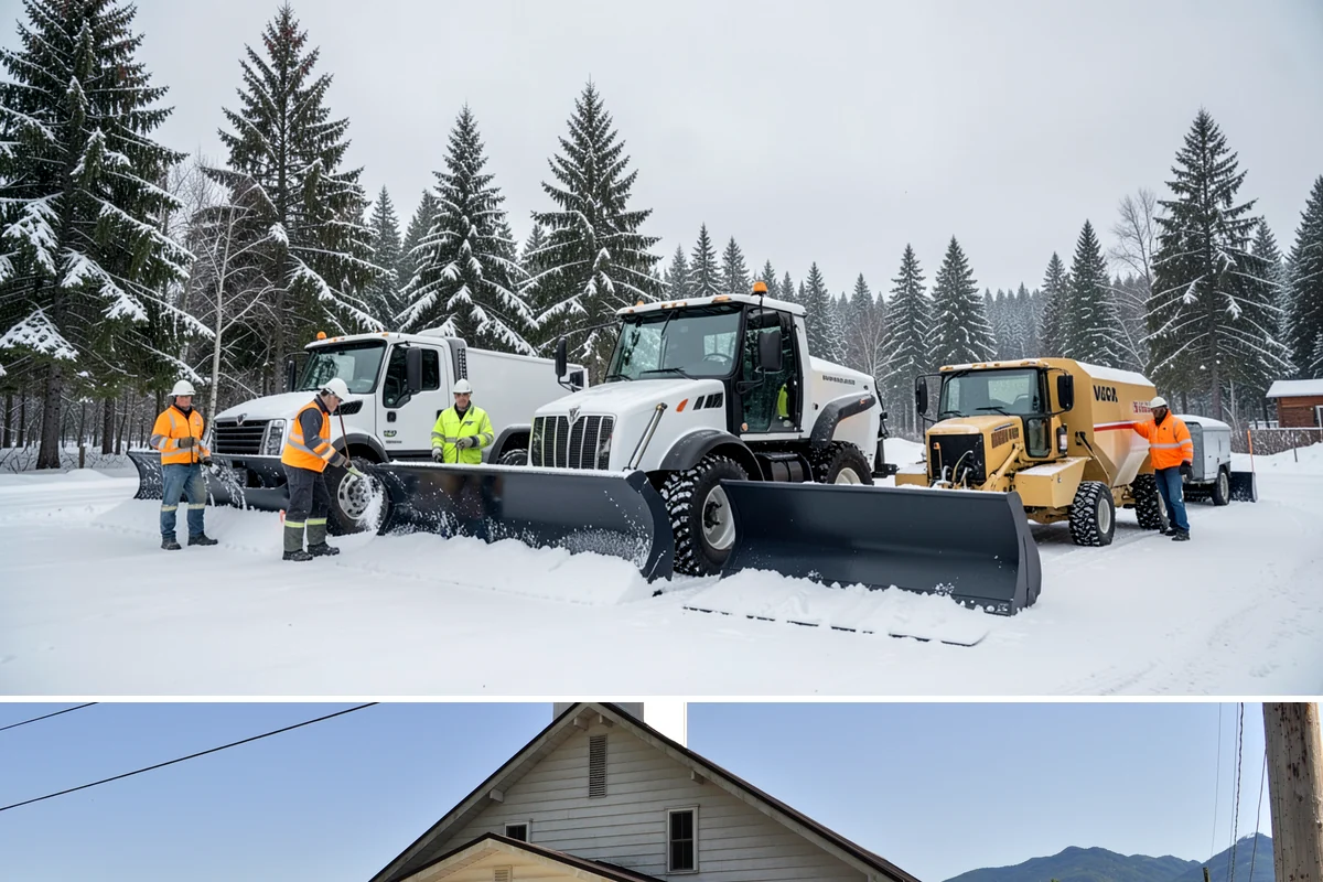 Potassium Chloride Application in Concrete, Skagit County, WA - Potassium chloride is best suited to the milder freeze events of the late-fall and early-spring shoulder seasons.