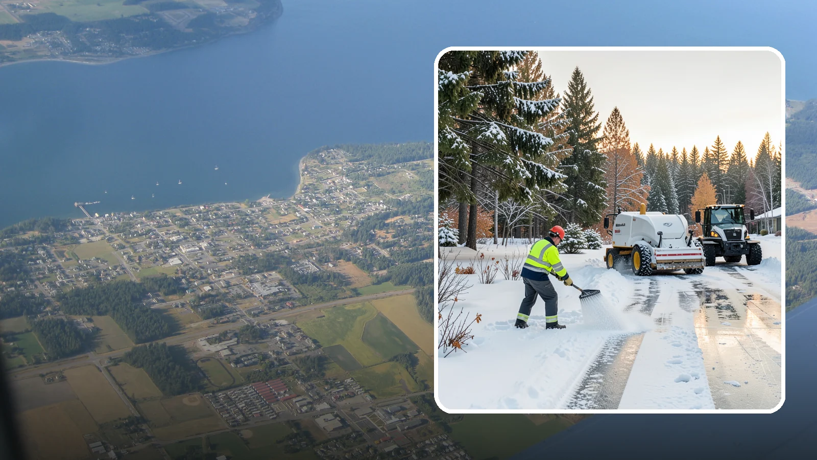 Potassium Chloride Application in Coupeville, Island County, WA - Potassium chloride application offers a chloride deicer choice for properties avoiding sodium near sensitive plantings and turf.
