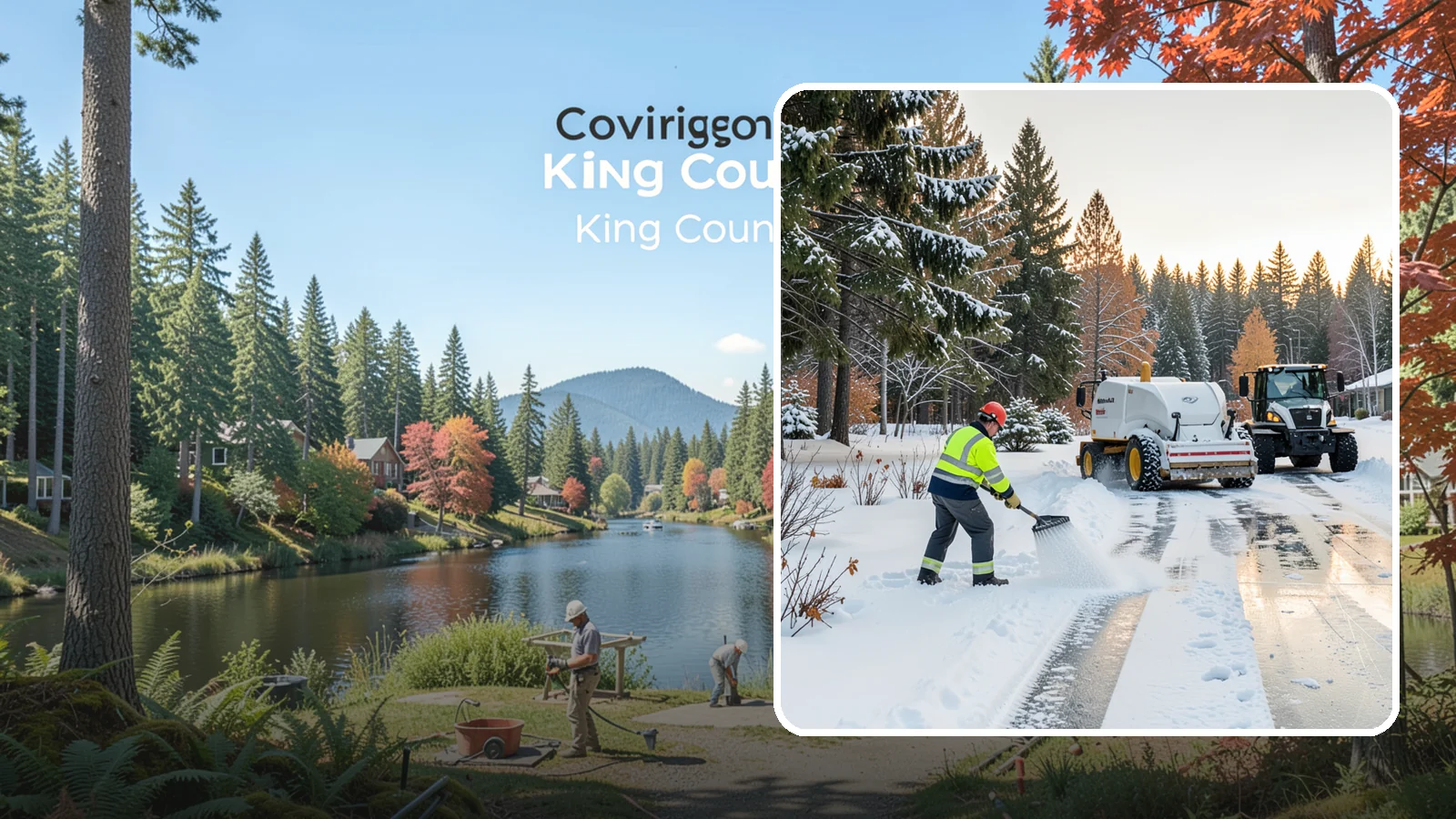 Potassium Chloride Application in Covington, King County, WA - Potassium chloride application offers a chloride deicer choice for properties avoiding sodium near sensitive plantings and turf.