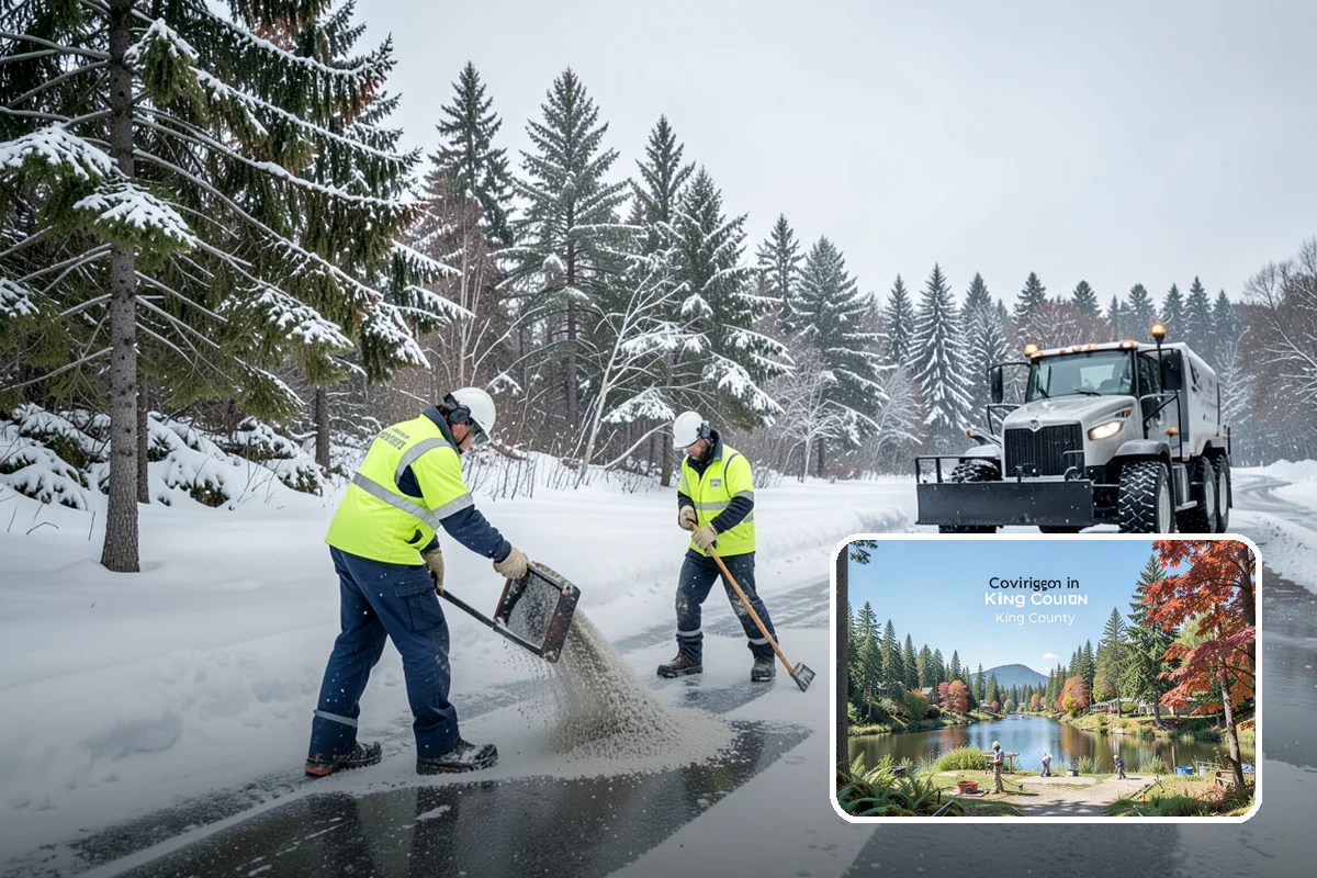 Potassium Chloride Application in Covington, King County, WA - Avoids the sodium load that damages salt-sensitive turf and shrubs