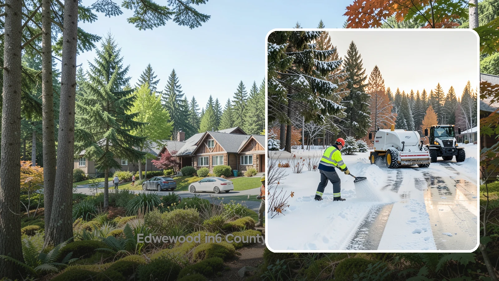 Potassium Chloride Application in Edgewood, Pierce County, WA - Potassium chloride application offers a chloride deicer choice for properties avoiding sodium near sensitive plantings and turf.