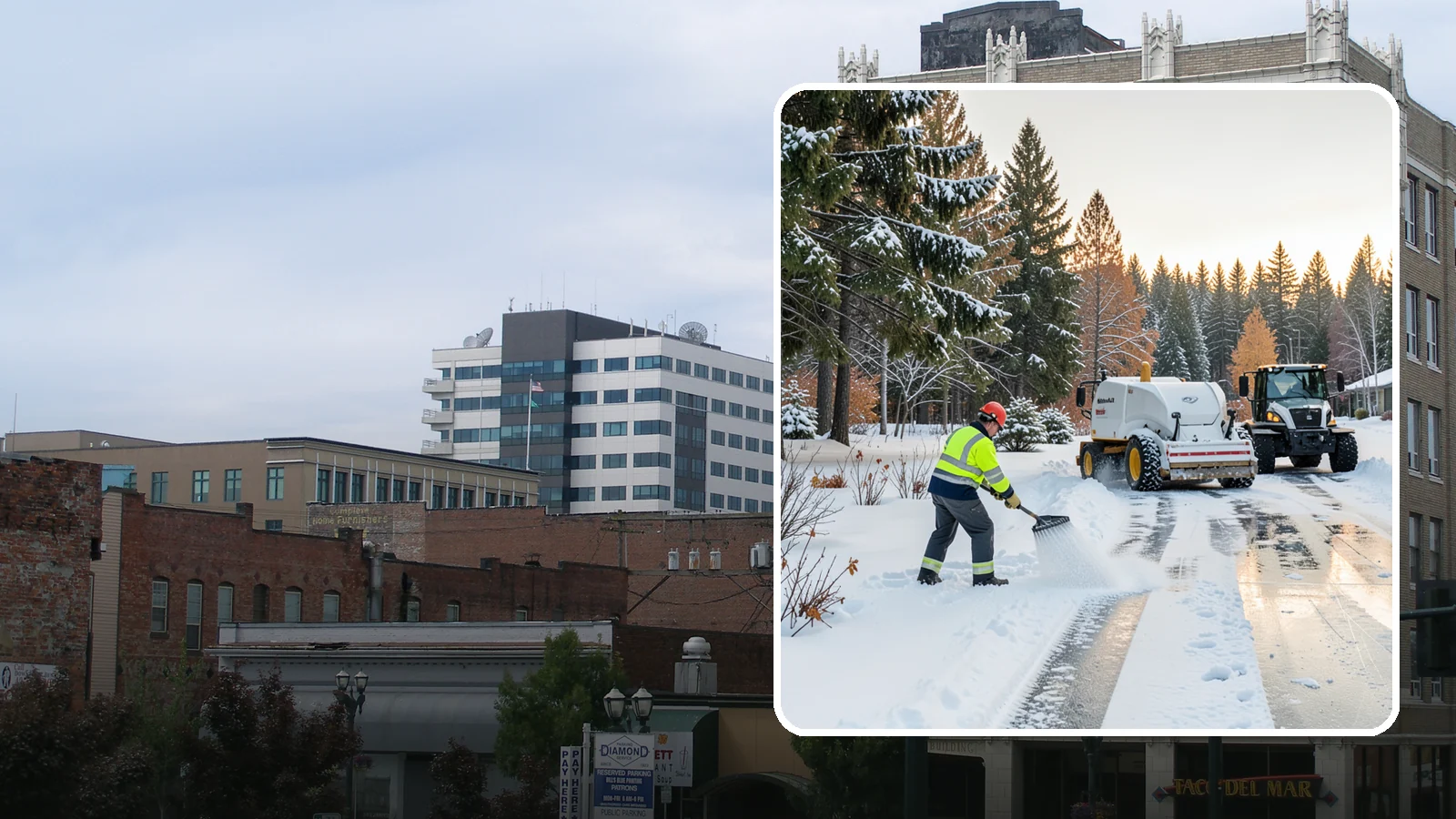 Potassium Chloride Application in Everett, Snohomish County, WA - Potassium chloride application offers a chloride deicer choice for properties avoiding sodium near sensitive plantings and turf.
