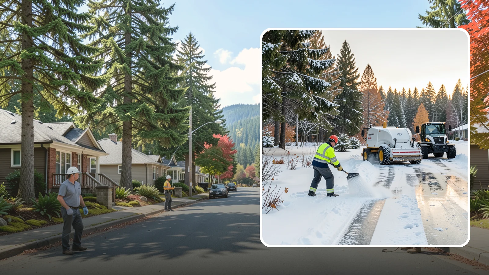 Potassium Chloride Application in Hunts Point, King County, WA - Potassium chloride application offers a chloride deicer choice for properties avoiding sodium near sensitive plantings and turf.
