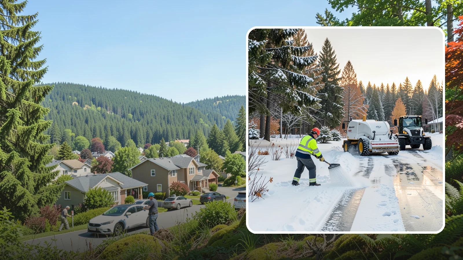 Potassium Chloride Application in Index, Snohomish County, WA - Potassium chloride application offers a chloride deicer choice for properties avoiding sodium near sensitive plantings and turf.