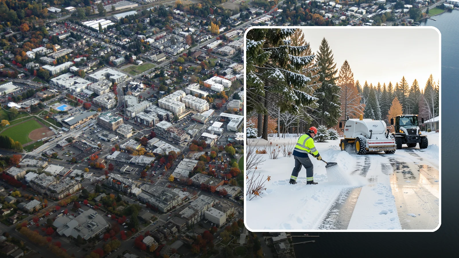 Potassium Chloride Application in Kirkland, King County, WA - Potassium chloride application offers a chloride deicer choice for properties avoiding sodium near sensitive plantings and turf.