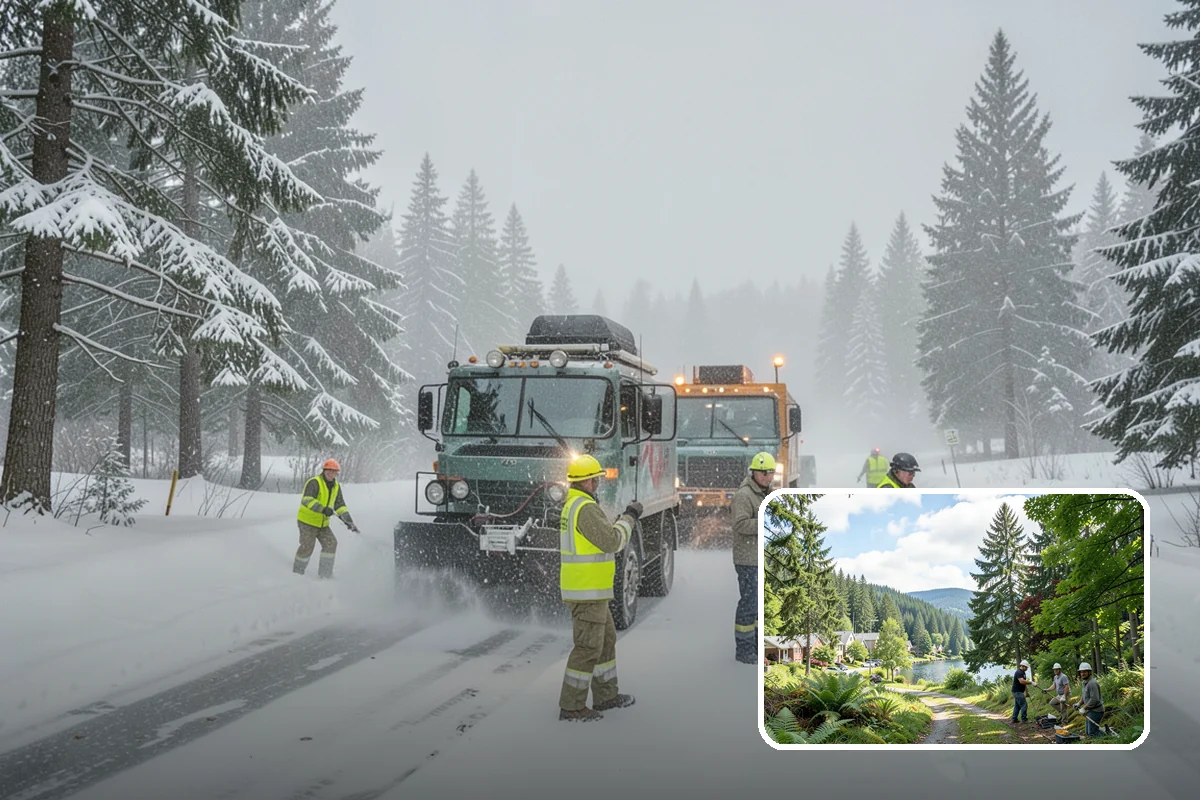 Potassium Chloride Application in Lake Forest Park, King County, WA - Avoids the sodium load that damages salt-sensitive turf and shrubs