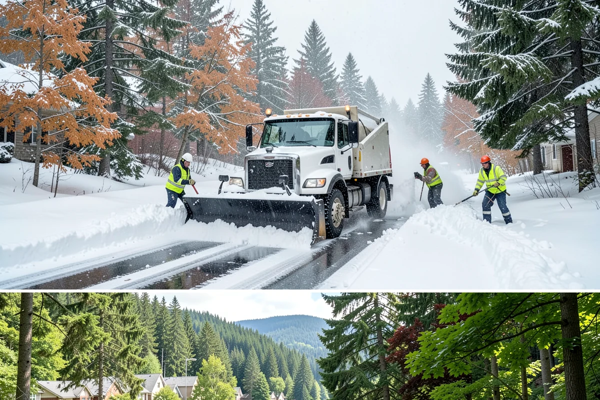 Potassium Chloride Application in Lake Forest Park, King County, WA - Potassium chloride is best suited to the milder freeze events of the late-fall and early-spring shoulder seasons.