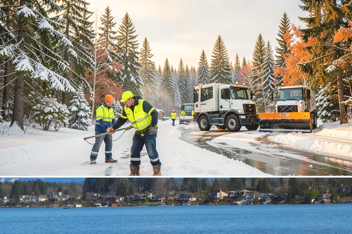 Potassium Chloride Application in Lake Stevens, Snohomish County, WA - Potassium chloride is best suited to the milder freeze events of the late-fall and early-spring shoulder seasons.