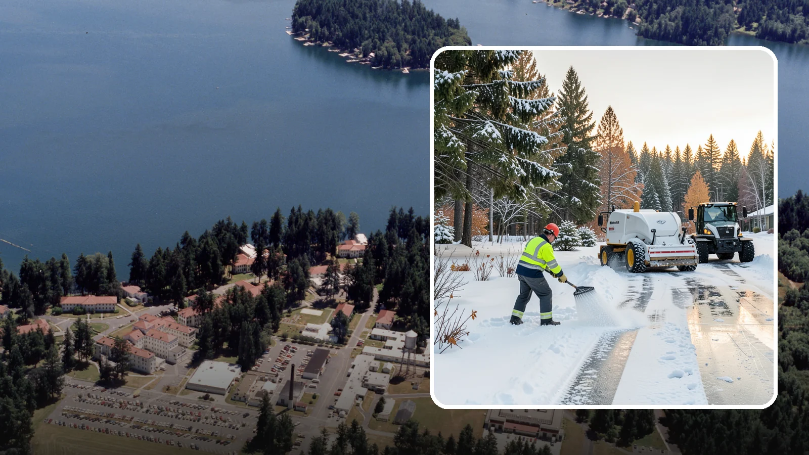 Potassium Chloride Application in Lakewood, Pierce County, WA - Potassium chloride application offers a chloride deicer choice for properties avoiding sodium near sensitive plantings and turf.