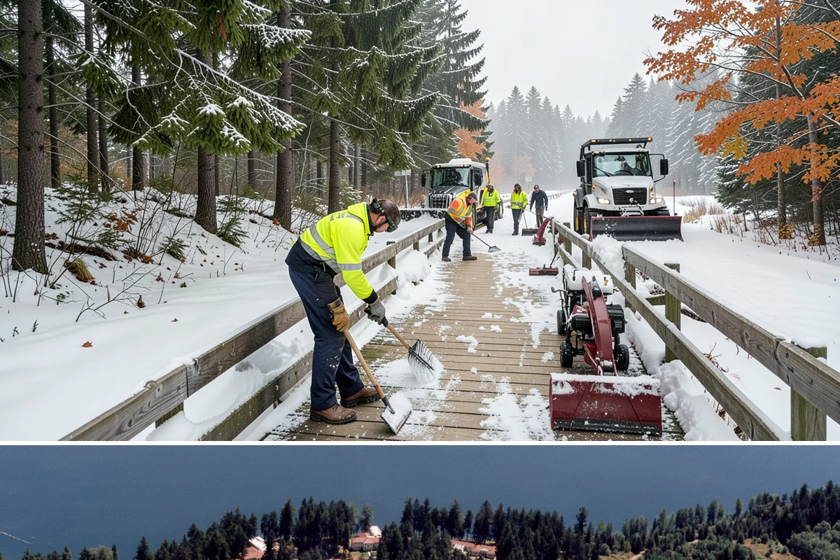 Potassium Chloride Application in Lakewood, Pierce County, WA - Potassium chloride is best suited to the milder freeze events of the late-fall and early-spring shoulder seasons.