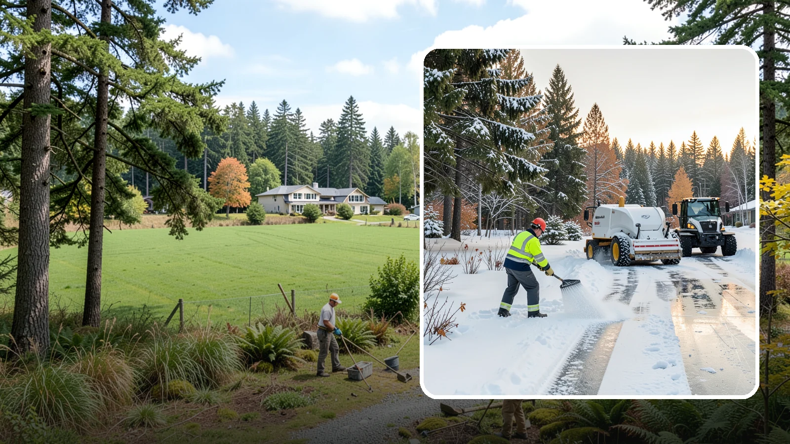 Potassium Chloride Application in Lyman, Skagit County, WA - Potassium chloride application offers a chloride deicer choice for properties avoiding sodium near sensitive plantings and turf.