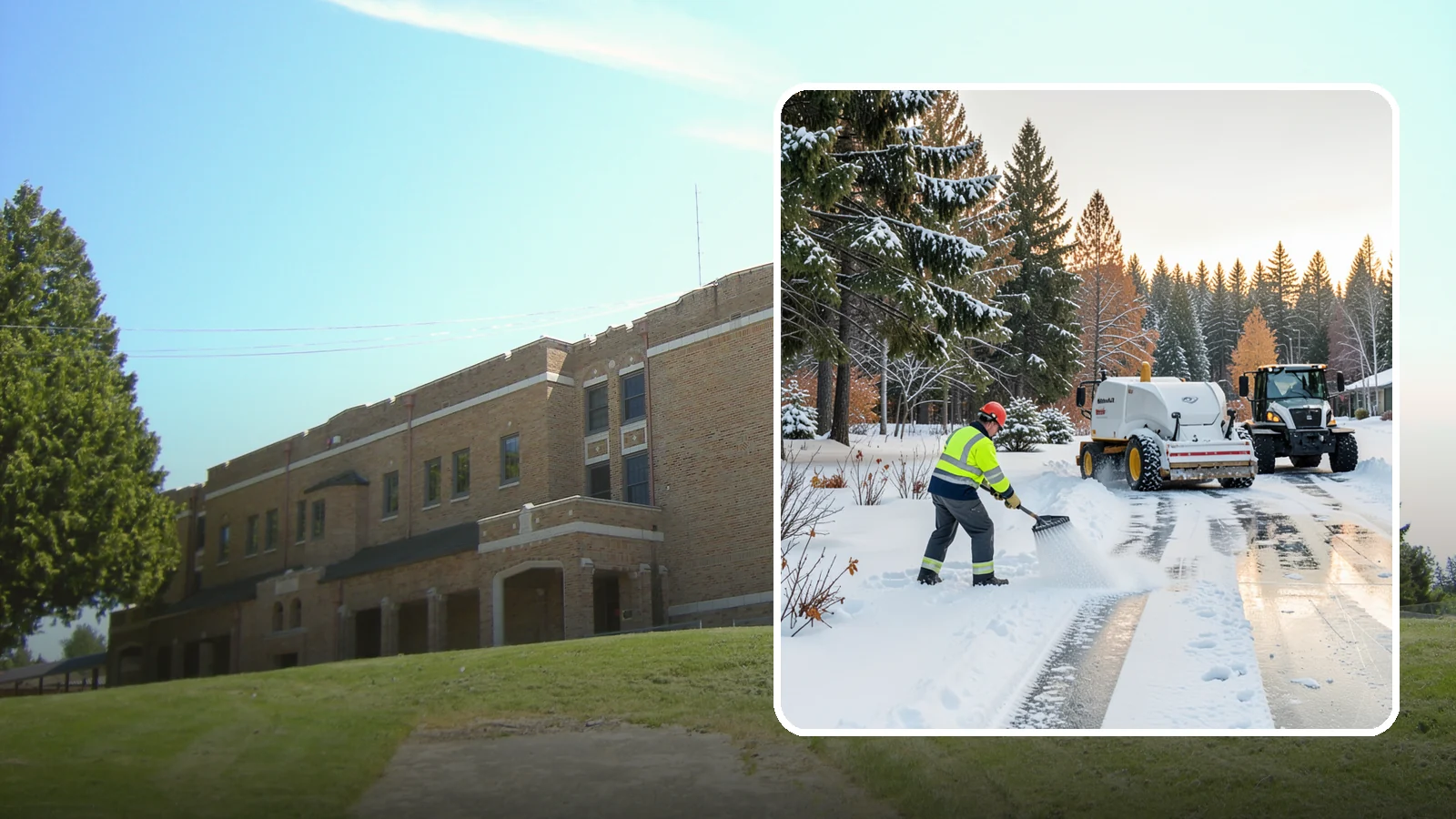 Potassium Chloride Application in Maple Valley, King County, WA - Potassium chloride application offers a chloride deicer choice for properties avoiding sodium near sensitive plantings and turf.