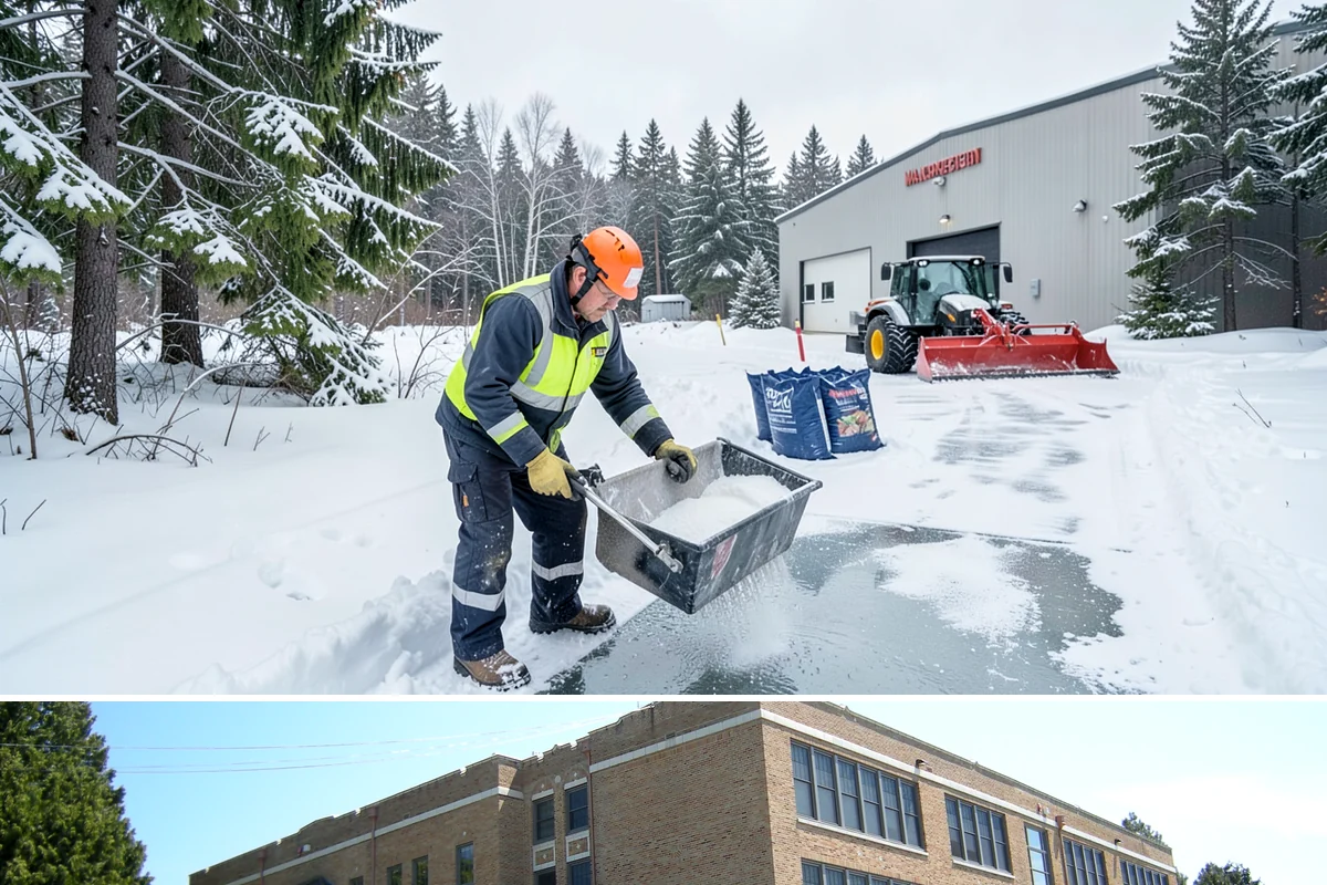 Potassium Chloride Application in Maple Valley, King County, WA - Potassium chloride is best suited to the milder freeze events of the late-fall and early-spring shoulder seasons.