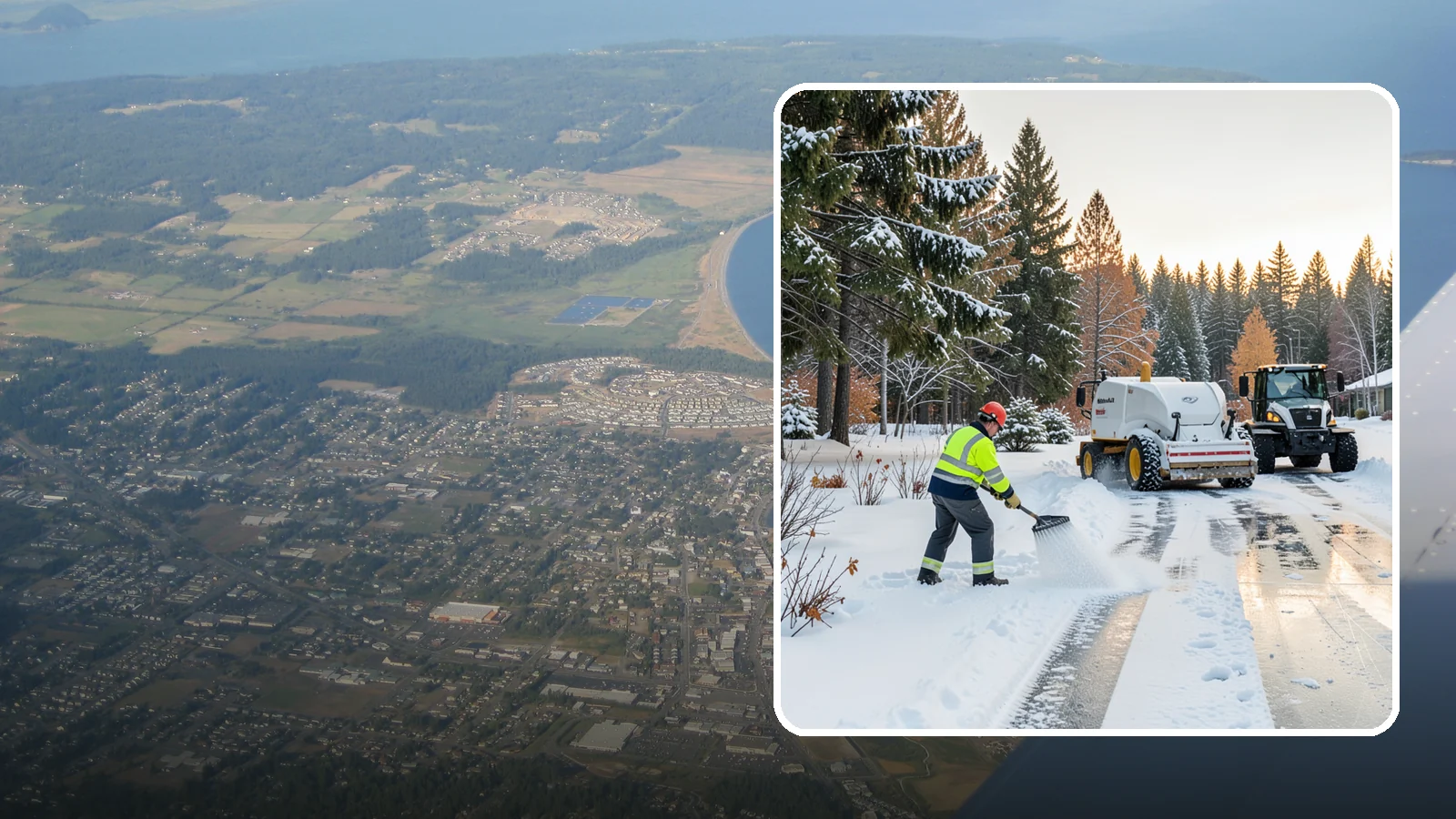 Potassium Chloride Application in Oak Harbor, Island County, WA - Potassium chloride application offers a chloride deicer choice for properties avoiding sodium near sensitive plantings and turf.