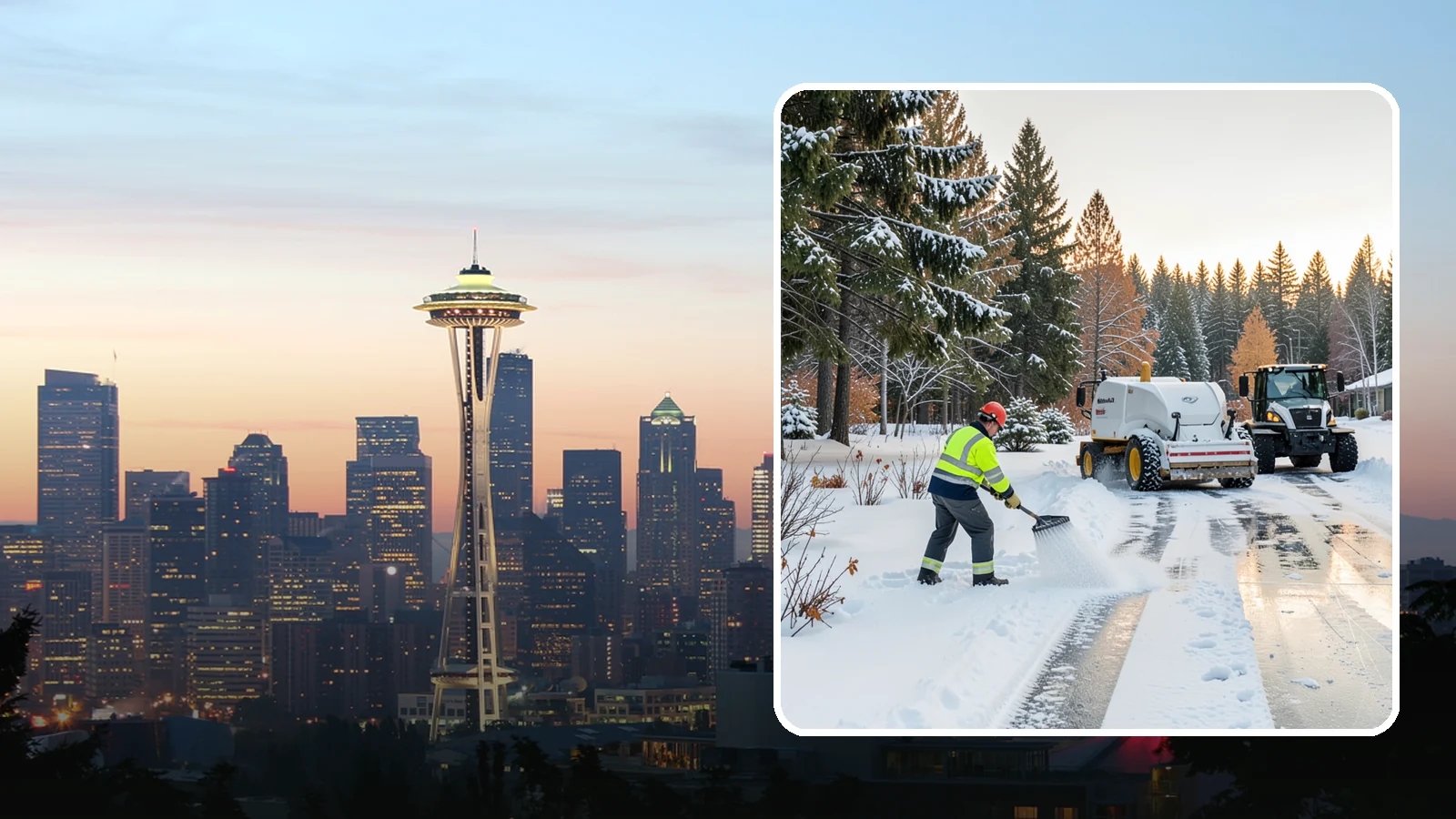 Potassium Chloride Application in Seattle, King County, WA - Potassium chloride application offers a chloride deicer choice for properties avoiding sodium near sensitive plantings and turf.