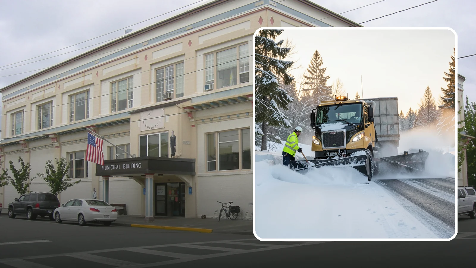 Powder Snow Removal in Anacortes, Skagit County, WA - On the rare cold, dry spells that bring true powder to the lowlands, we clear it fast before winds redrift it.
