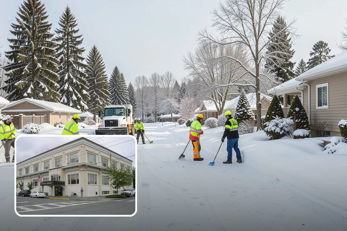 Powder Snow Removal in Anacortes, Skagit County, WA - Efficient clearing of light snow before drifting undoes the work