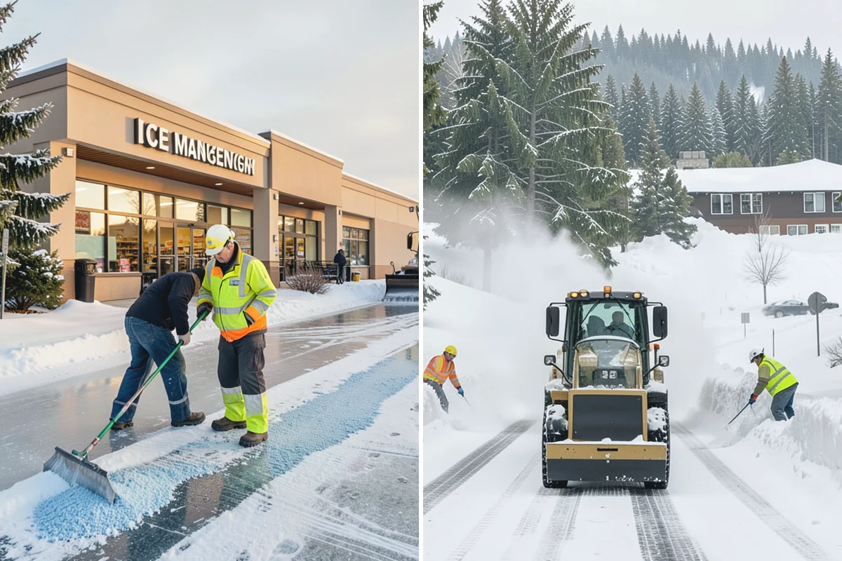 Powder Snow Removal in Auburn, King County, WA - Confirm snow is dry powder and check wind direction on site