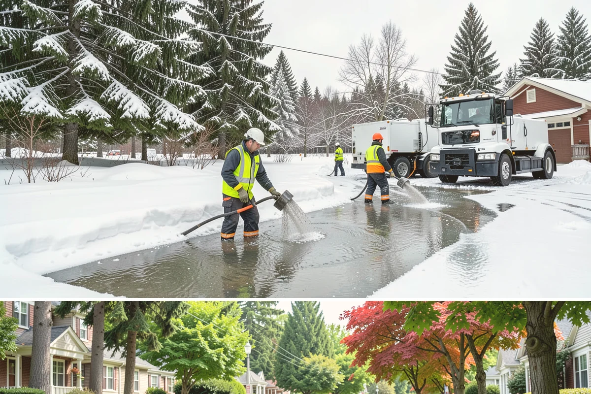 Powder Snow Removal in Beaux Arts Village, King County, WA - Powder snow is most likely from December through January during the region's occasional dry, cold outbreaks ahead of incoming...