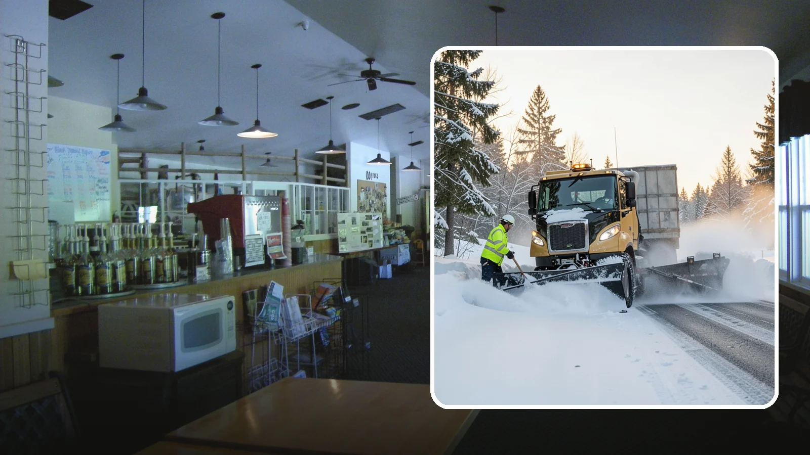Powder Snow Removal in Black Diamond, King County, WA - On the rare cold, dry spells that bring true powder to the lowlands, we clear it fast before winds redrift it.