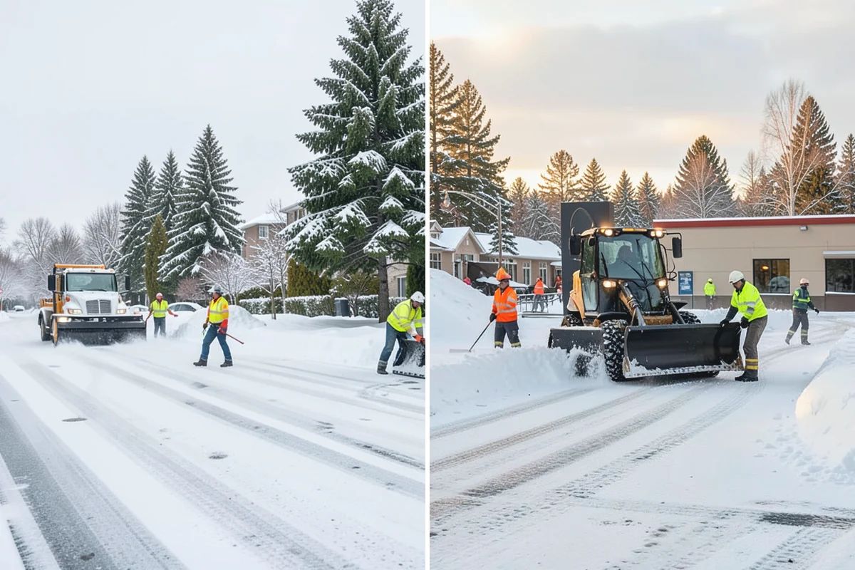 Powder Snow Removal in Bonney Lake, Pierce County, WA - Confirm snow is dry powder and check wind direction on site