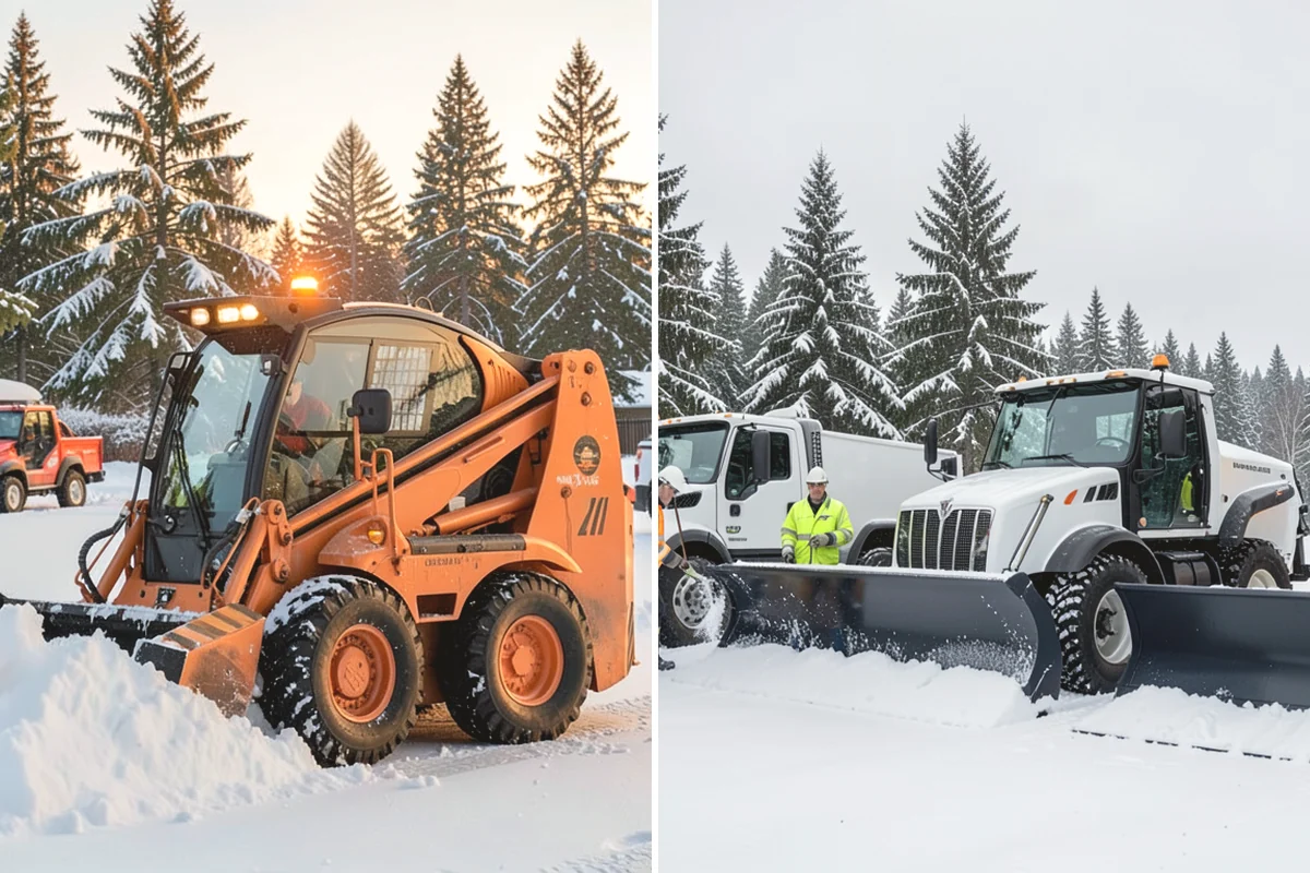 Powder Snow Removal in Burien, King County, WA - Confirm snow is dry powder and check wind direction on site