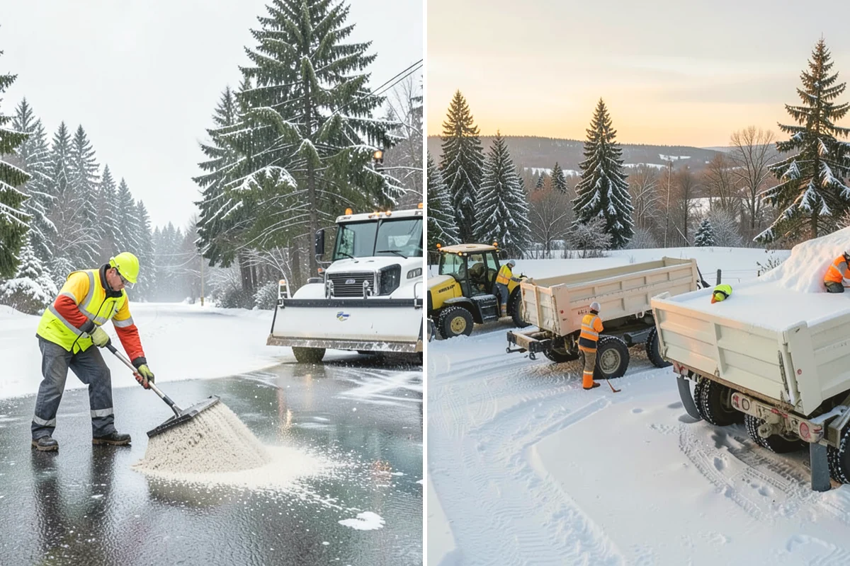 Powder Snow Removal in Duvall, King County, WA - Confirm snow is dry powder and check wind direction on site