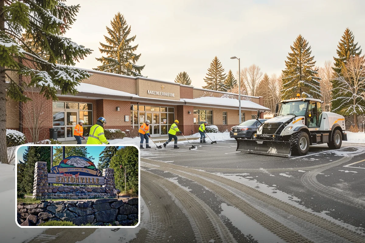 Powder Snow Removal in Eatonville, Pierce County, WA - Efficient clearing of light snow before drifting undoes the work