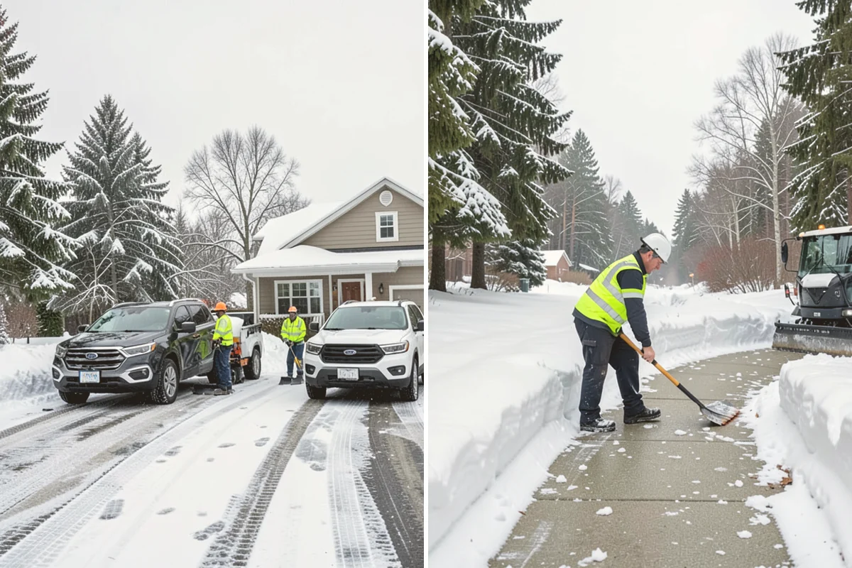 Powder Snow Removal in Eatonville, Pierce County, WA - Confirm snow is dry powder and check wind direction on site