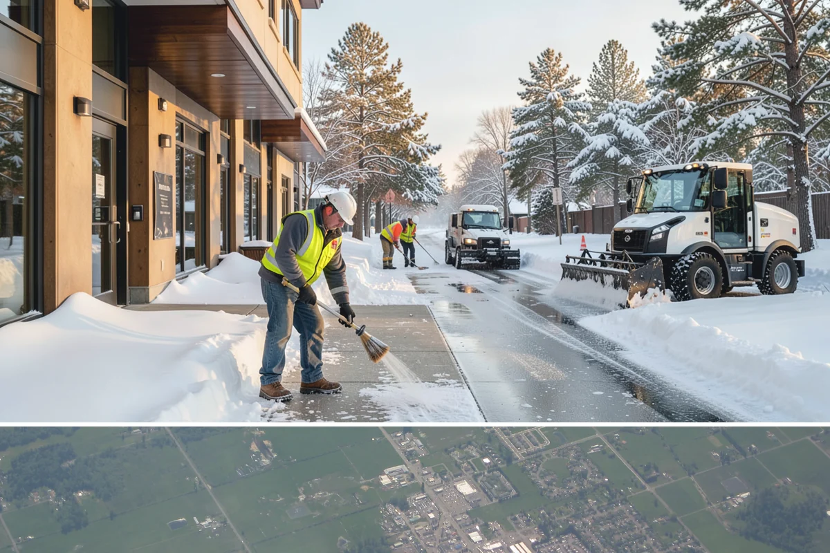 Powder Snow Removal in Enumclaw, King County, WA - Powder snow is most likely from December through January during the region's occasional dry, cold outbreaks ahead of incoming...