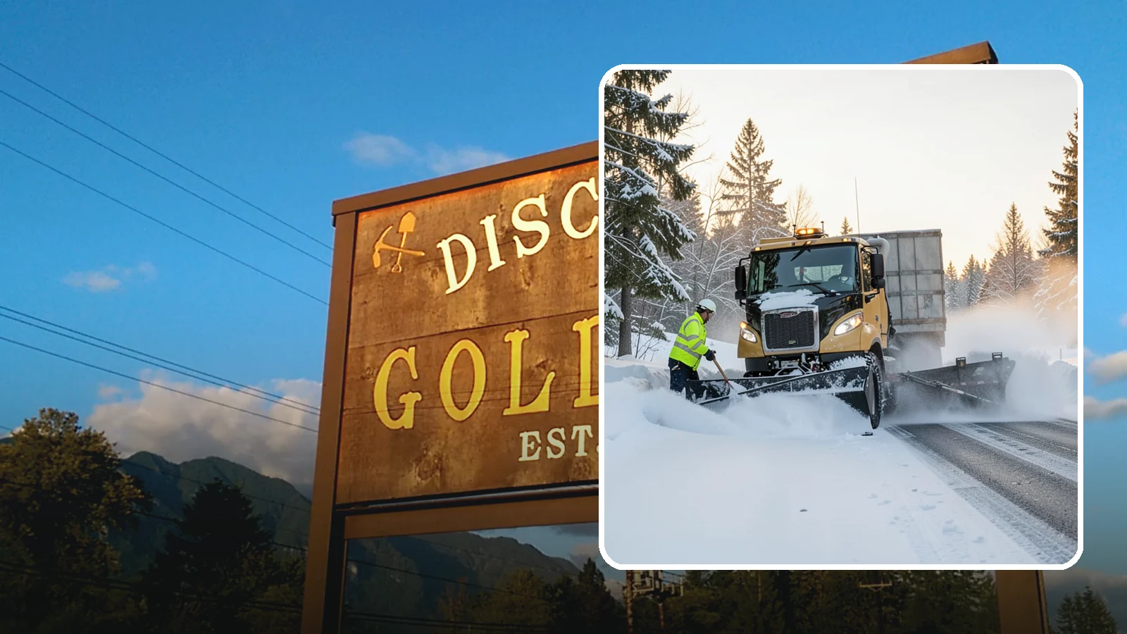Powder Snow Removal in Gold Bar, Snohomish County, WA - On the rare cold, dry spells that bring true powder to the lowlands, we clear it fast before winds redrift it.